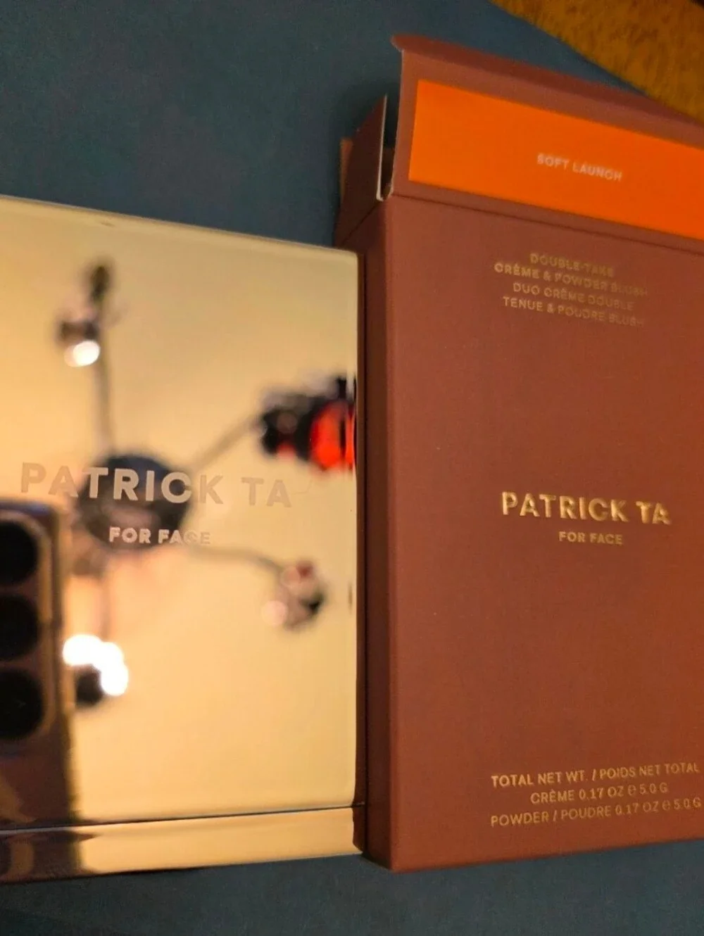 Patrick Ta Mjr Double-take Crème & Powder Blush Duo SOFT LAUNCH. BNIB